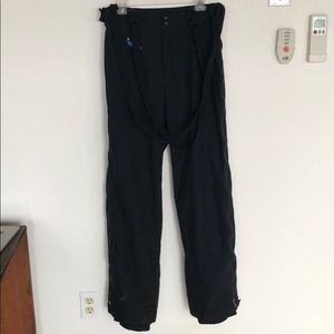 Pataognia Men’s Snow Pants Bibs 36 Black